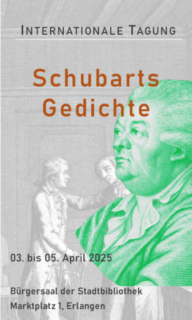 Zum Artikel "03.-05.04.2025: Internationale Tagung „Schubarts Gedichte“"