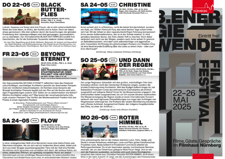 26. Mai 2025: Filmvorführung und Podiumsgespräch