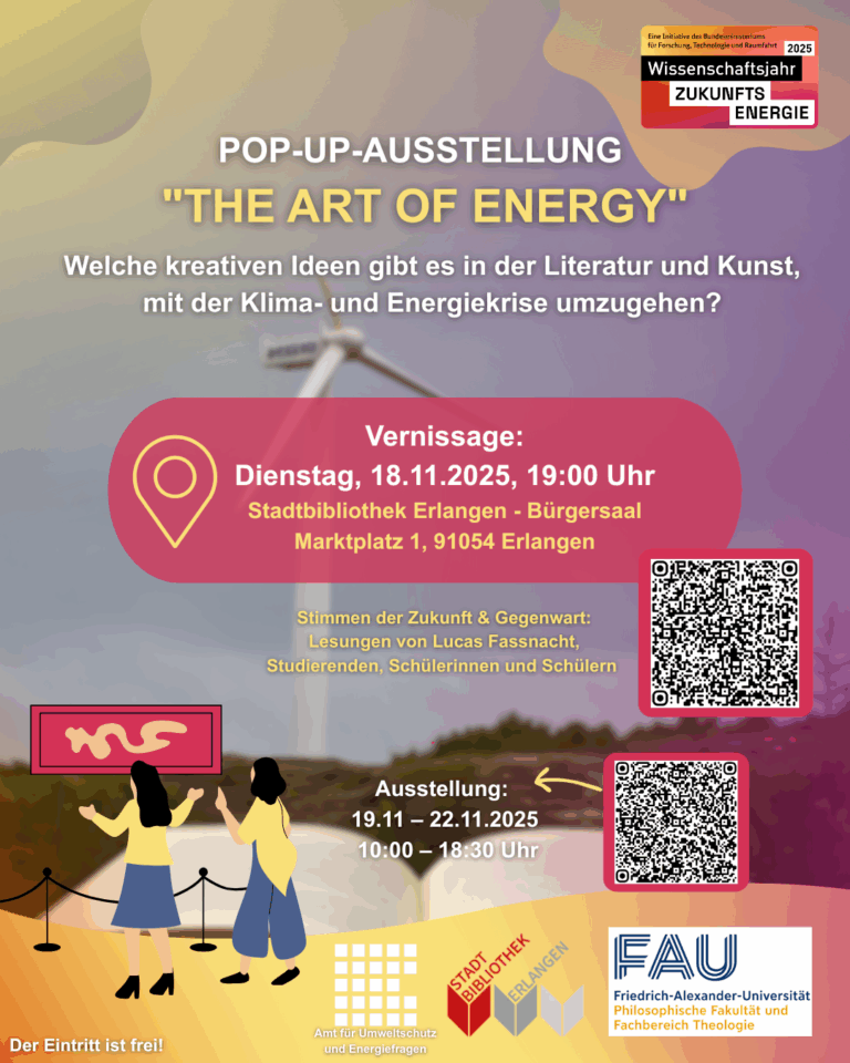 18.11.: Vernissage zur Pop-Up-Ausstellung „The Art of Energy“